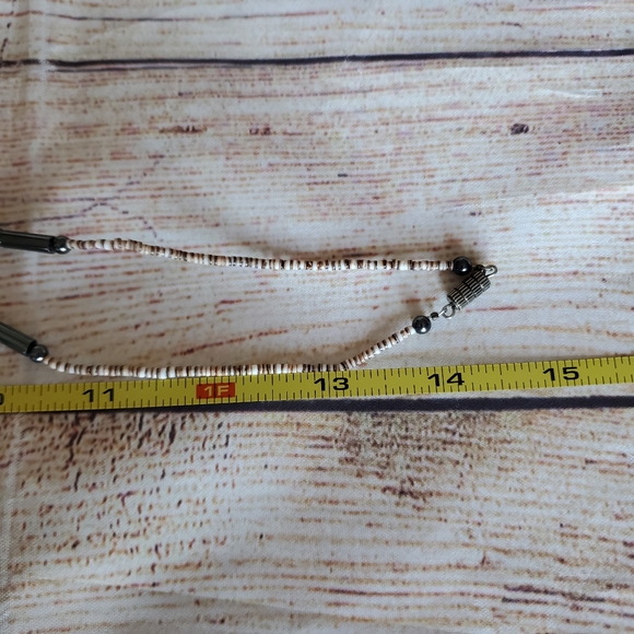 BEAR CLAW NATIVE AMERICAN TURQUOISE NECKLACE - Picture 3 of 11